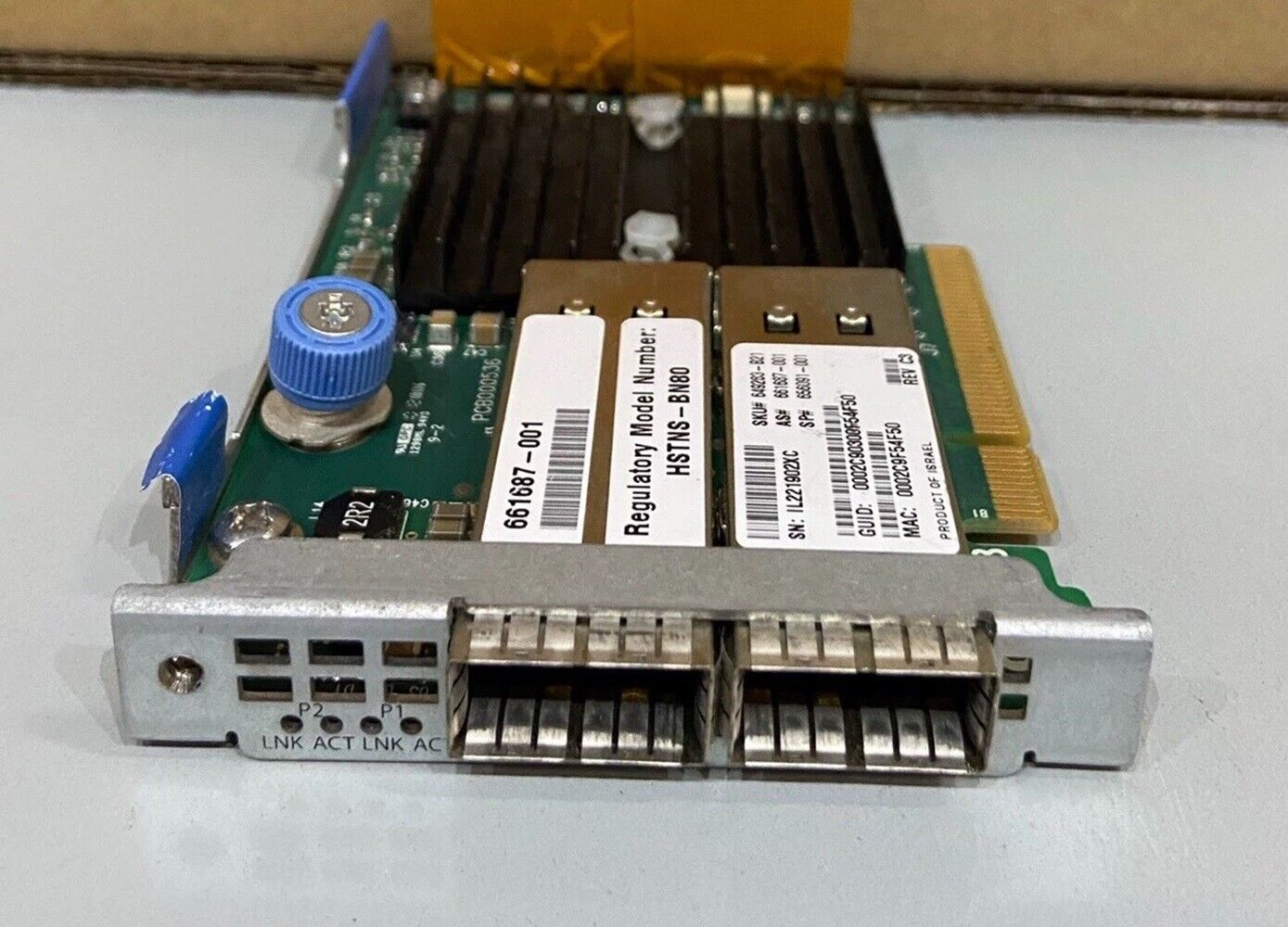 HPE 544+FLR-QSFP 10/40GbE FlexibleLOM Adapter