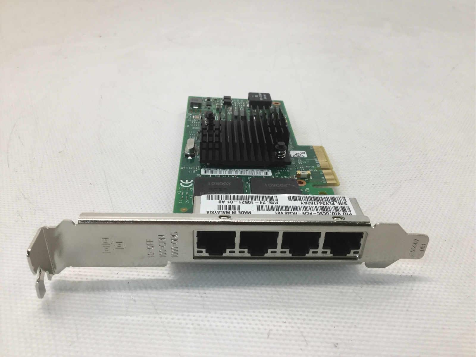 Intel I350-T4 1GbE Quad Port NIC