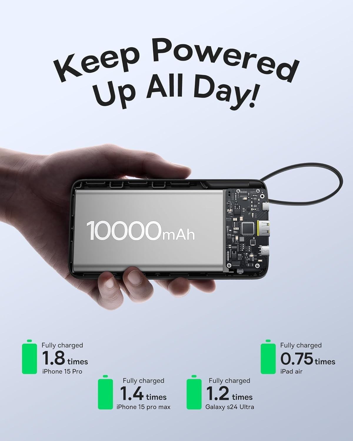 Baseus Qpow2 10000mAh 22.5W Power Bank