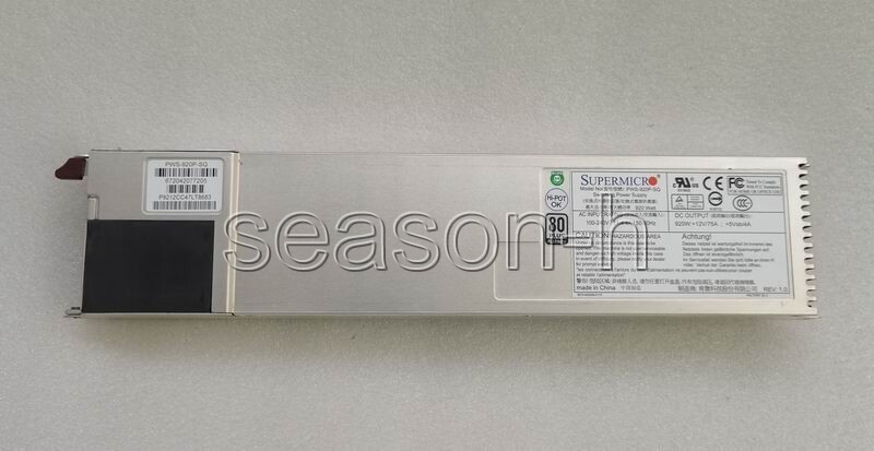 Supermicro 920W Redundant PSU (PWS-920P-SQ)