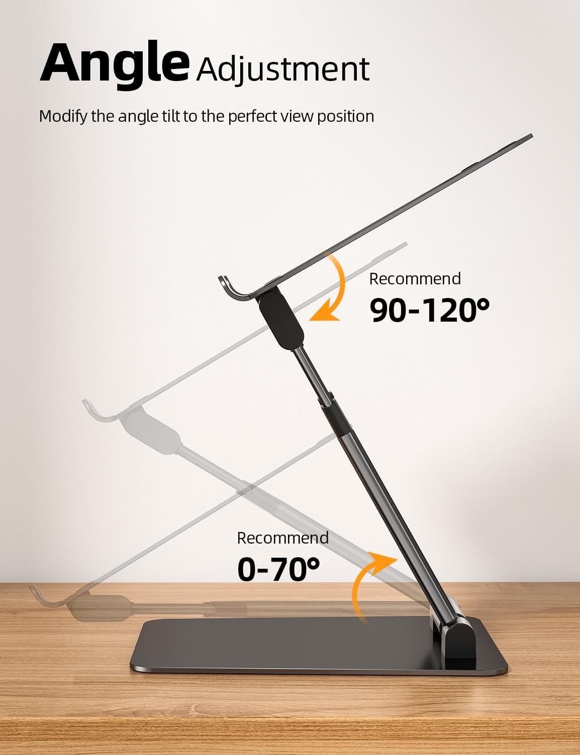 Nulaxy Adjustable Laptop Stand (Aluminum)