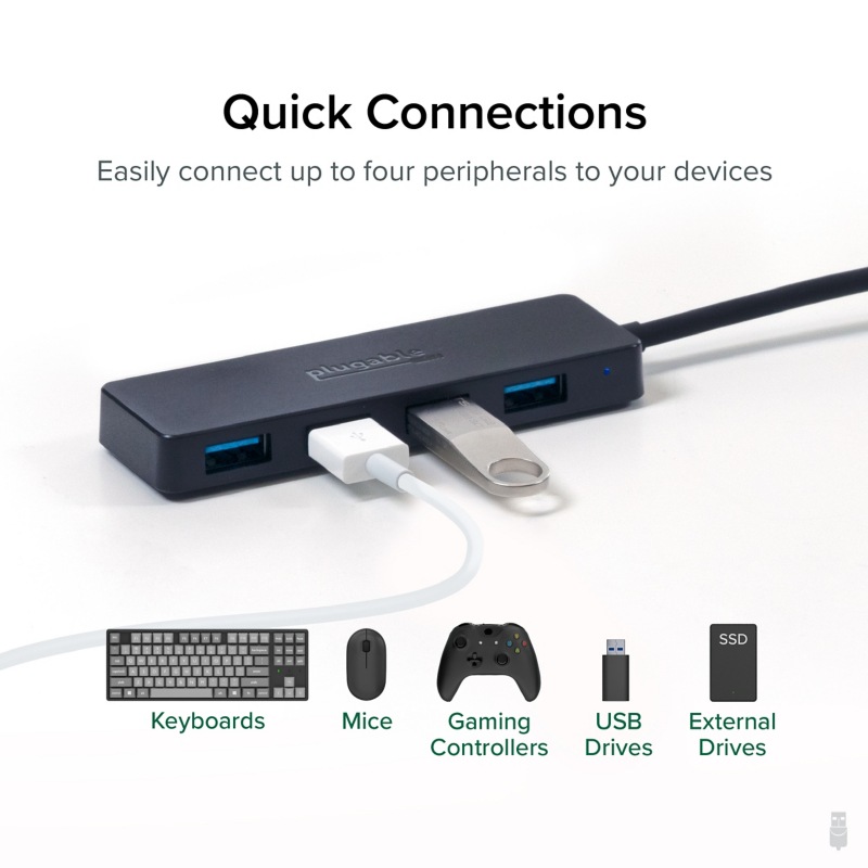 UGREEN 4-Port USB 3.0 Hub