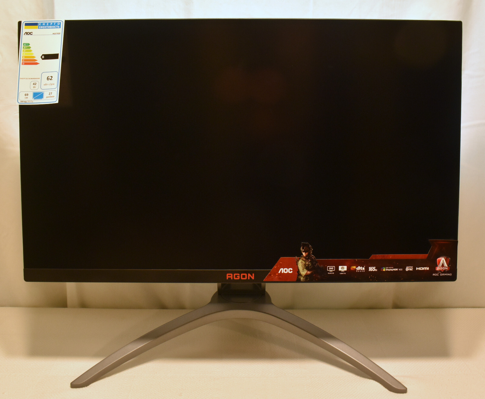 ايه او سي اجون AG275QXN 27 بوصة QHD 165Hz