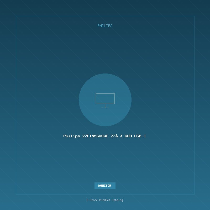 فيليبس 27E1N5600AE 27 بوصة QHD USB-C