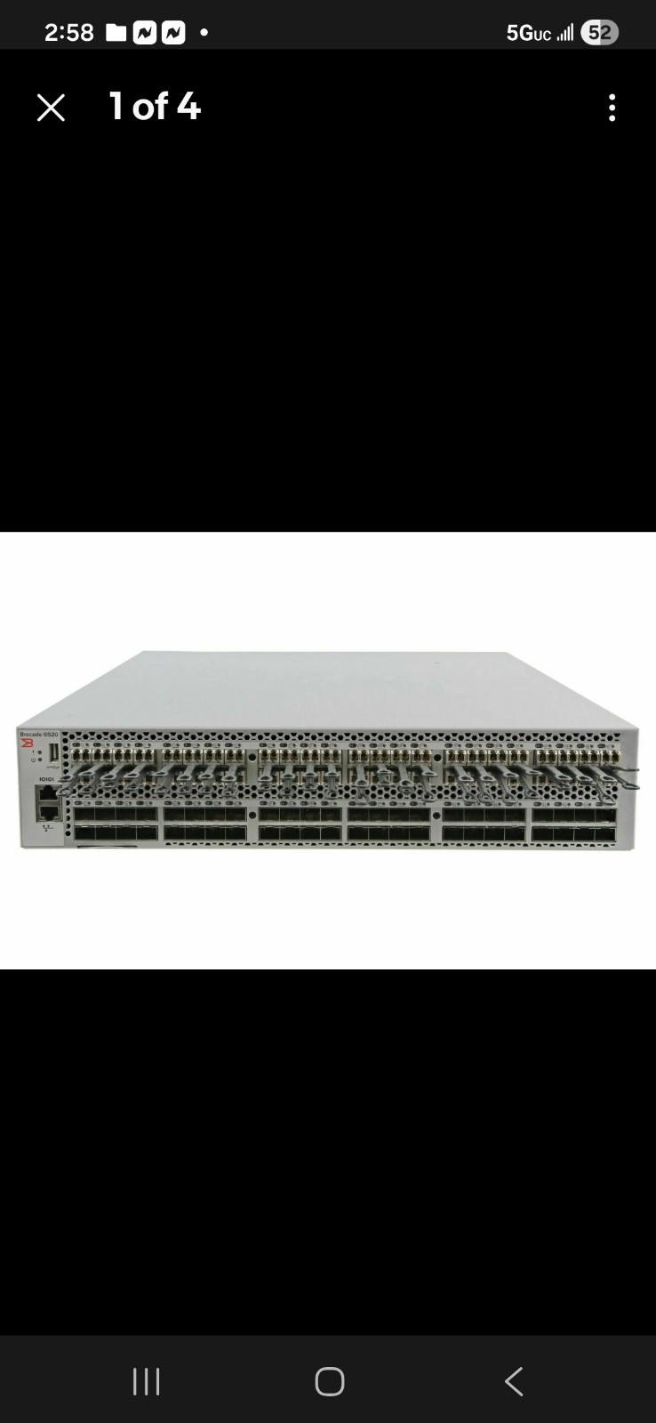 Brocade 6520 SAN Switch