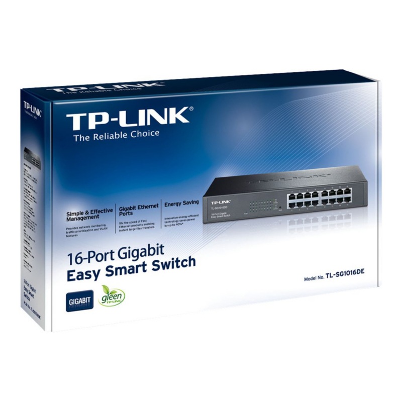 TP-Link TL-SG1016D 16-Port Gigabit Unmanaged Switch