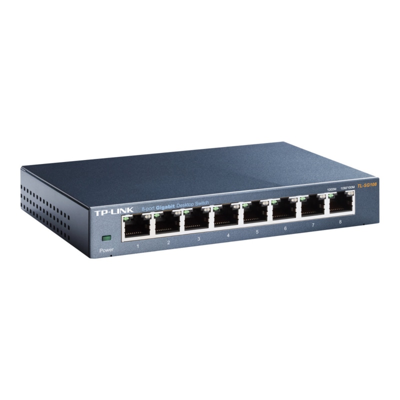 TP-Link TL-SG108 V4 8-Port Gigabit Unmanaged Switch