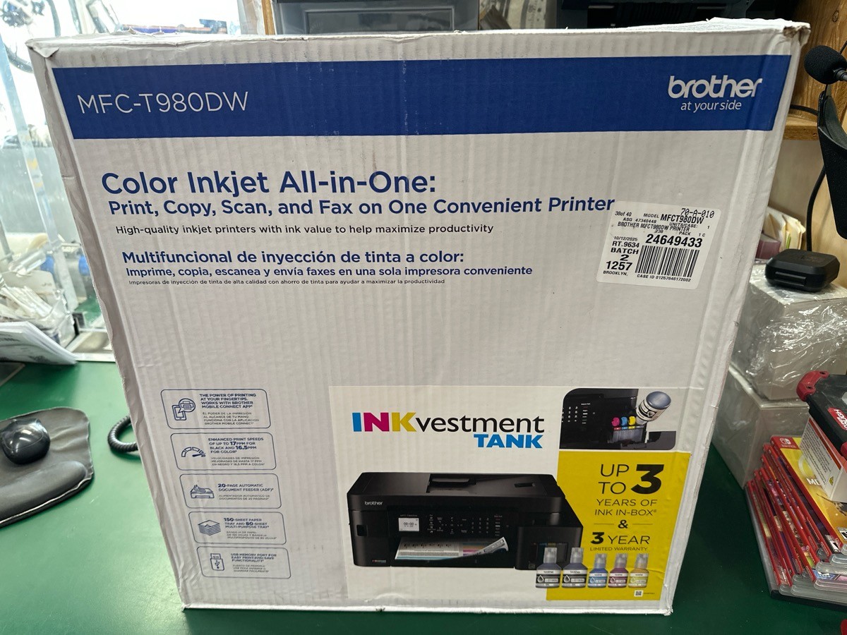 Brother DCP-T520W Wi-Fi Ink Tank MFP
