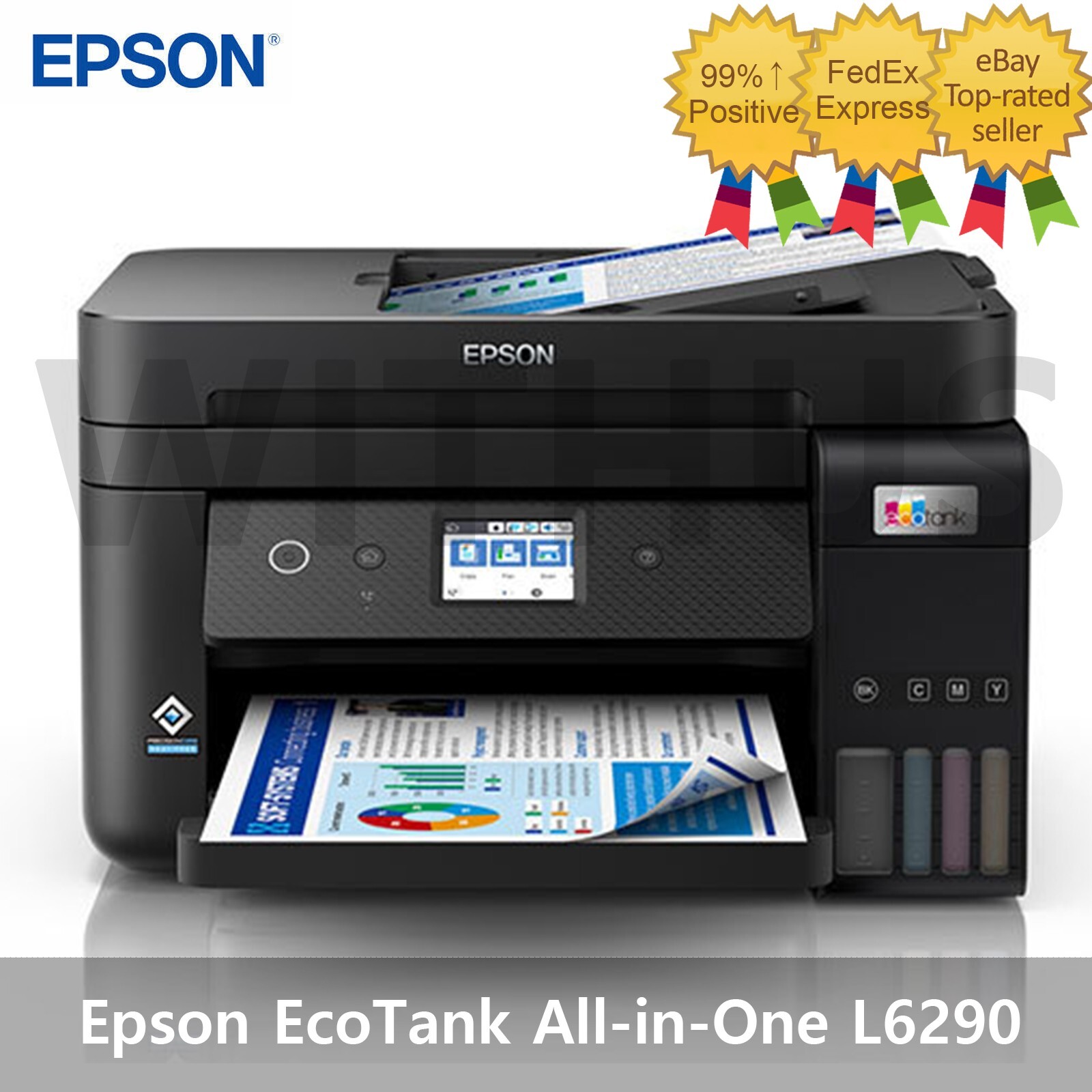 Epson EcoTank L6290 4-in-1 Office Ink Tank Printer with ADF