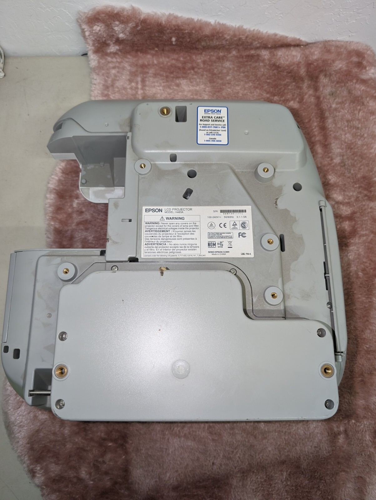 Epson PowerLite 480 XGA Ultra-Short Throw Projector