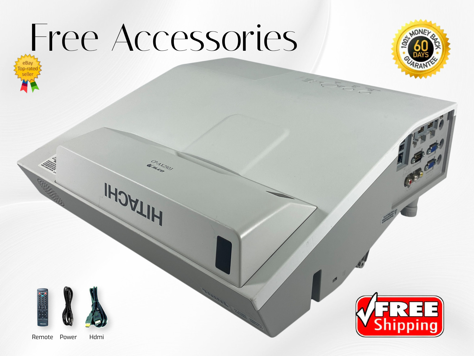 Hitachi CP-AX2505 Ultra-Short Throw Projector