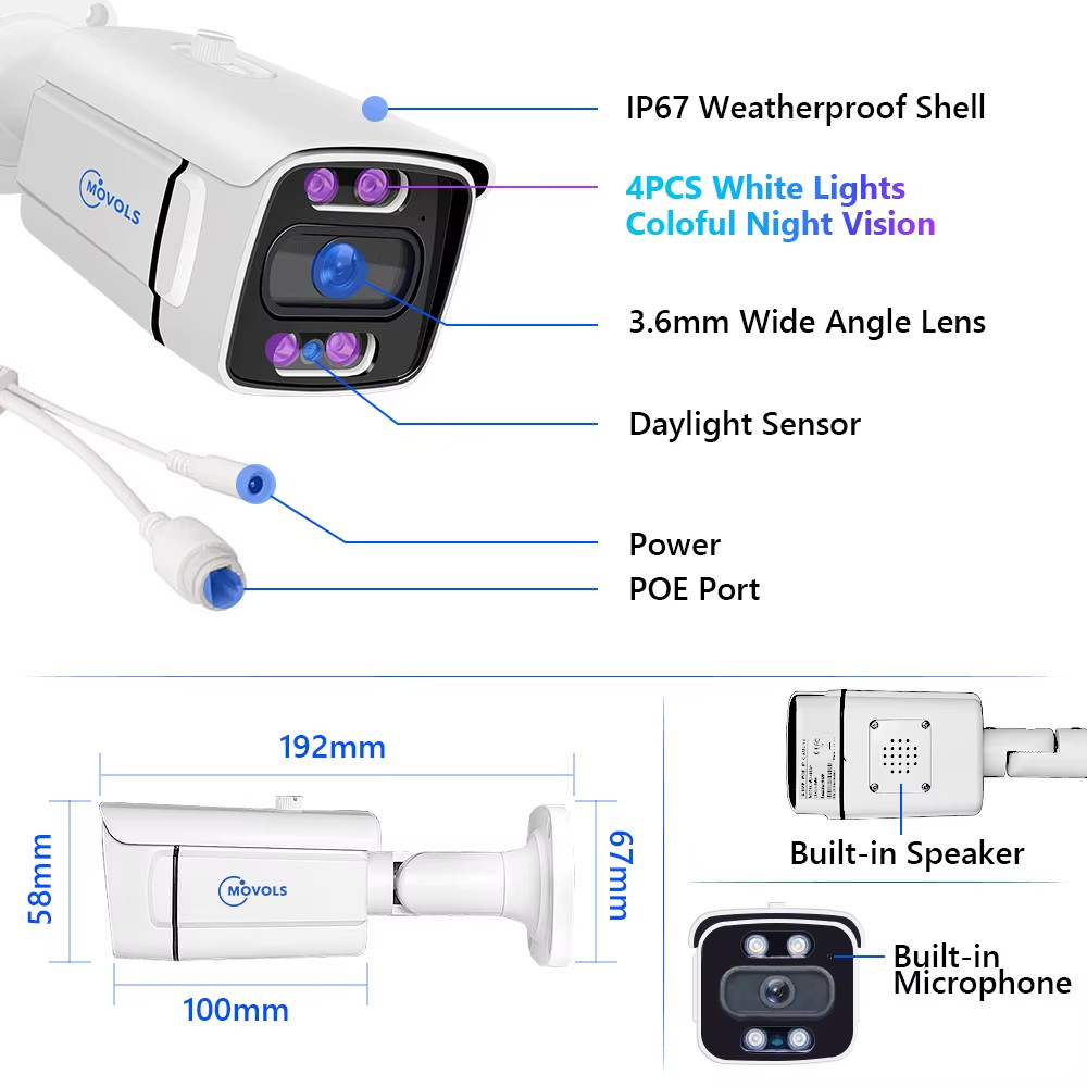 Dahua 4-Channel 2MP CCTV Surveillance Kit