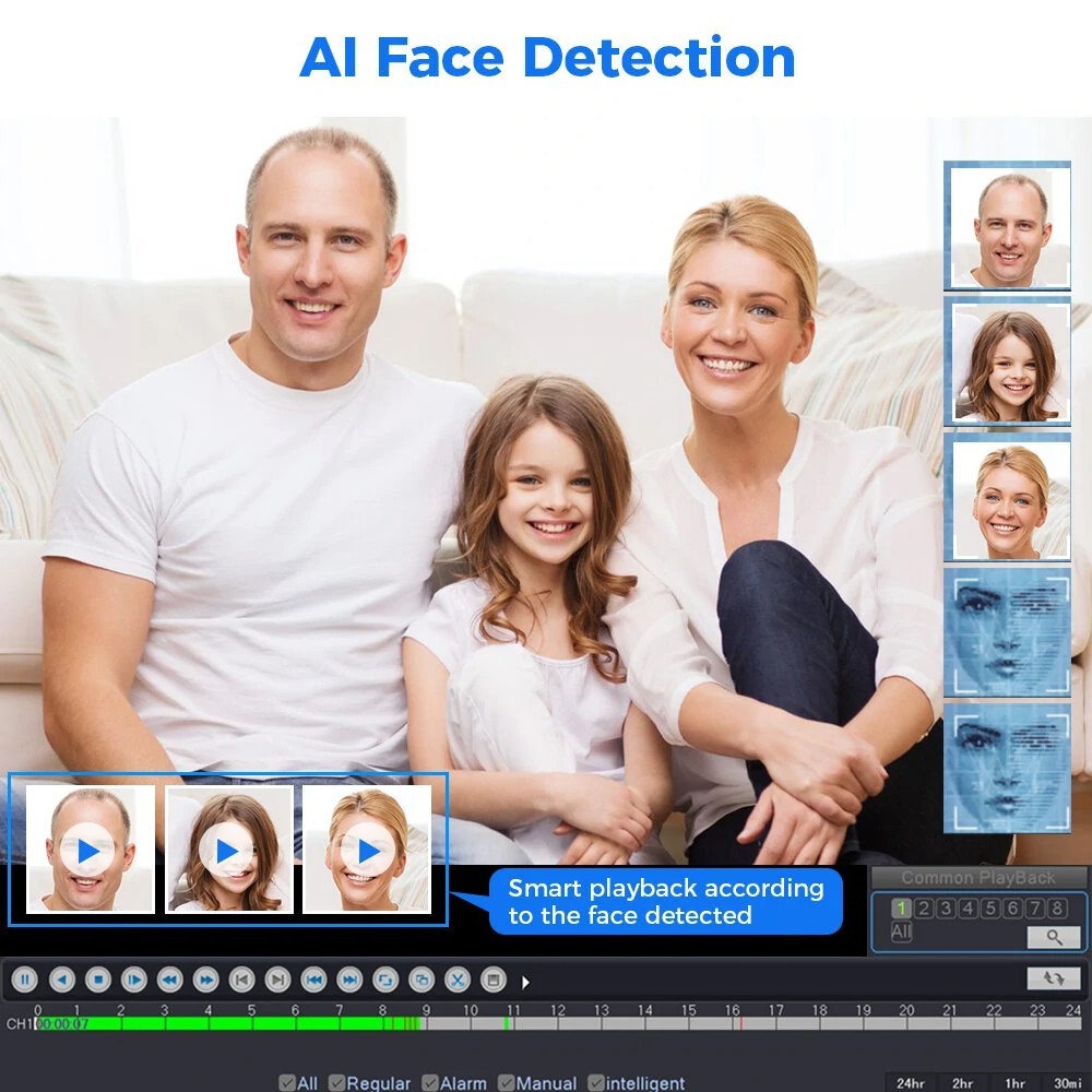 Dahua 8MP Full-Color Active Deterrence Dome Camera