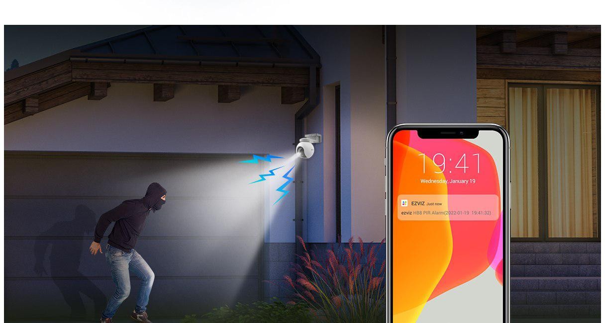 EZVIZ C6 2K+ Indoor Pan/Tilt WiFi Camera