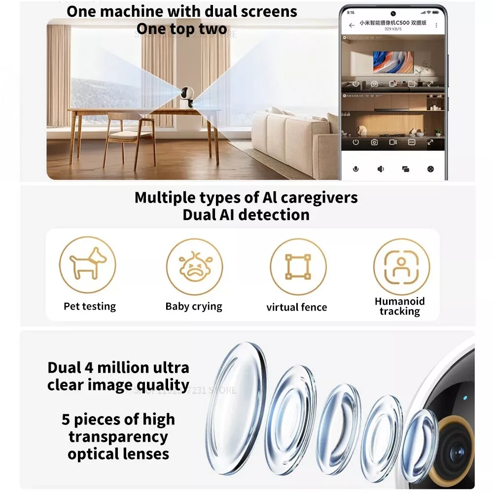 Xiaomi Smart Camera C200 1080p Indoor WiFi Camera