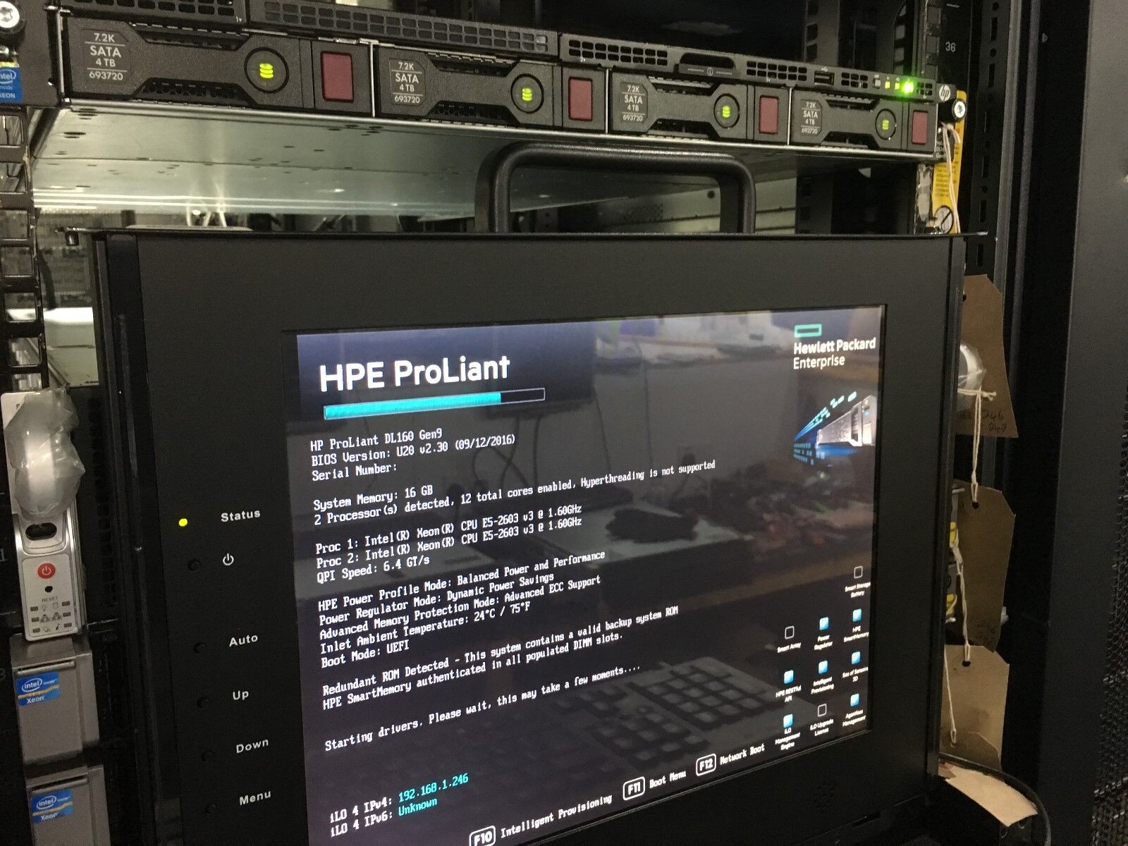 HPE ProLiant DL160 Gen9 Rack Server