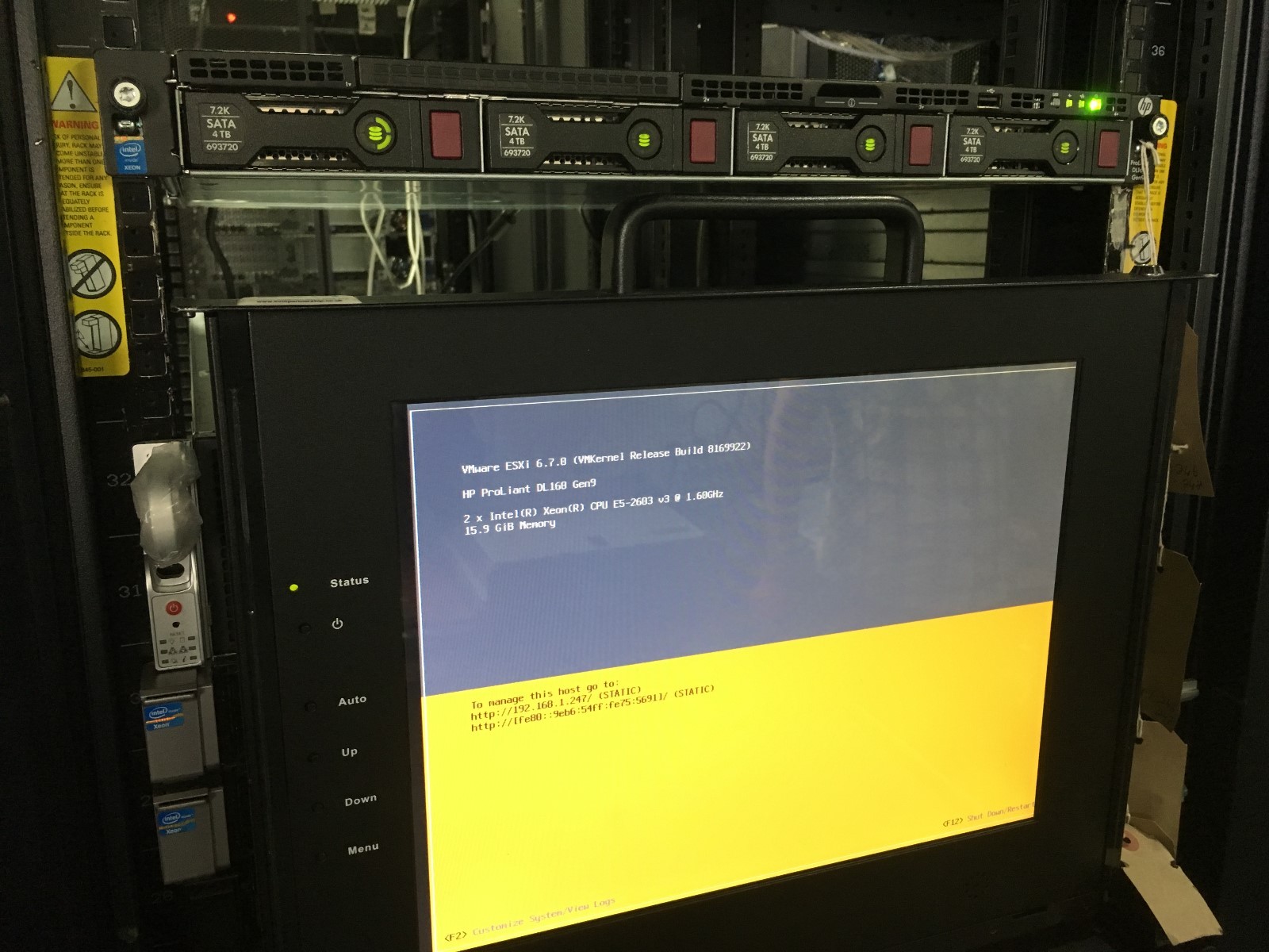 HPE ProLiant DL160 Gen9 Rack Server
