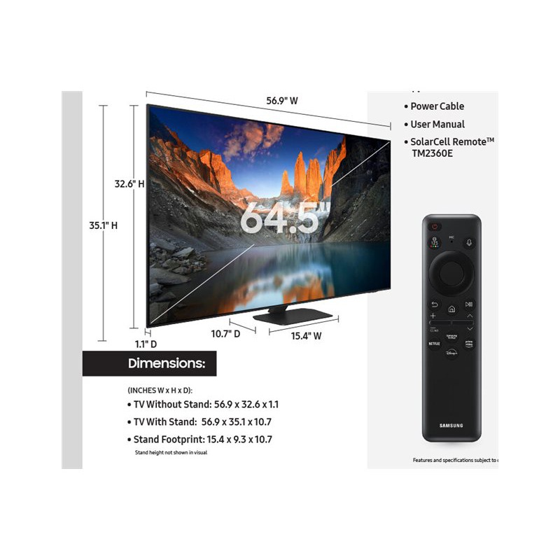 Samsung QN90D Neo QLED 65″