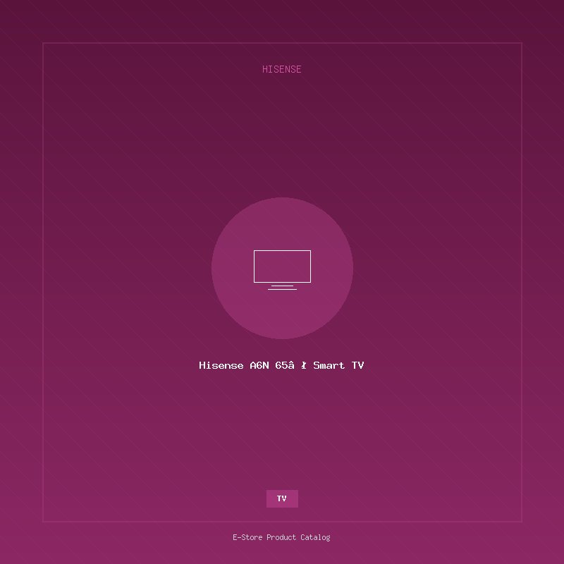 Hisense A6N 65″ Smart TV
