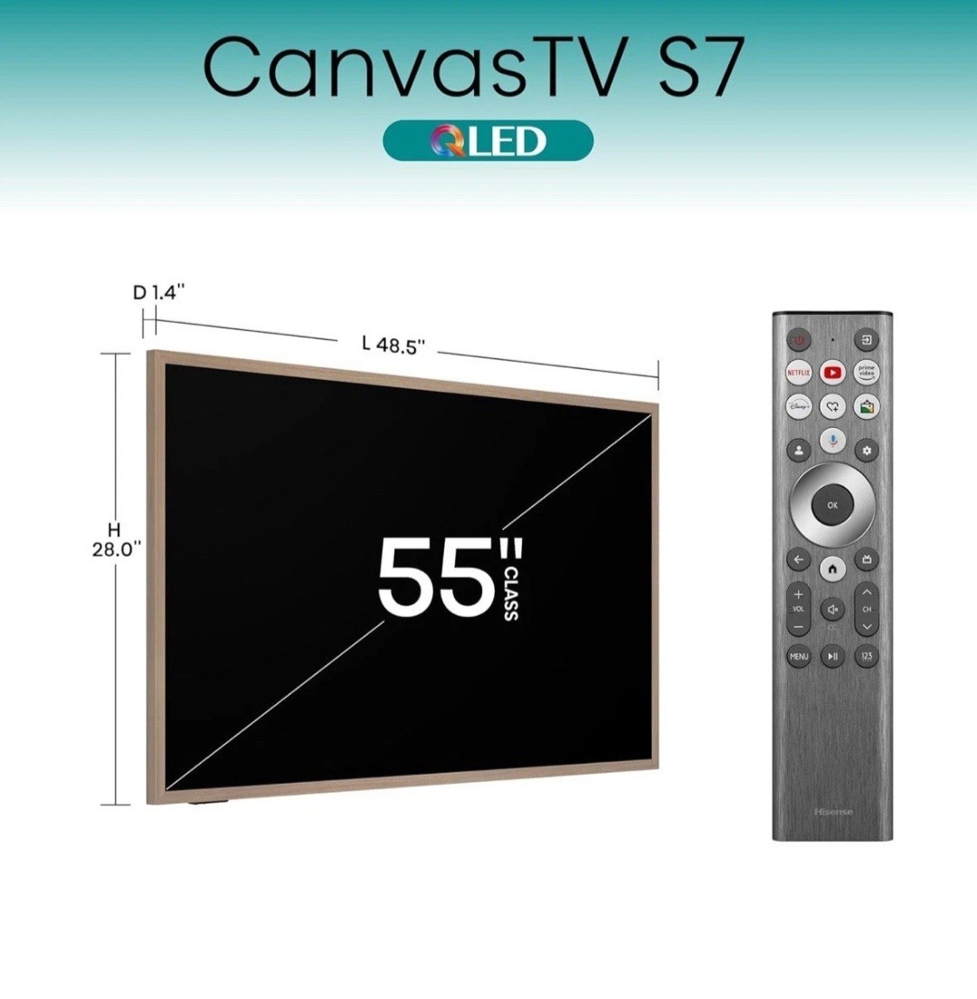 Hisense A7N 55″ QLED Smart TV