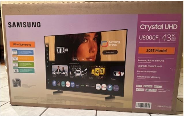 Samsung Crystal UHD 4K 43″