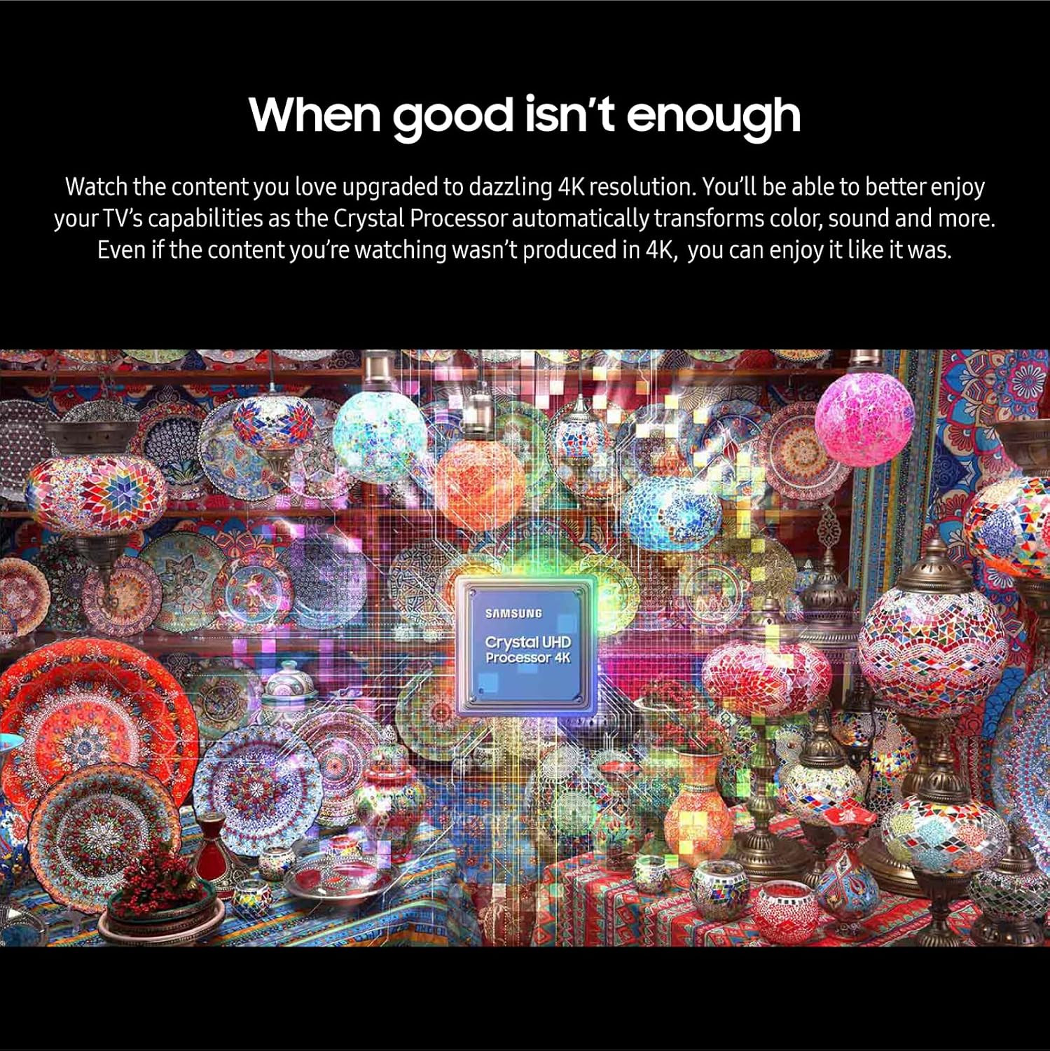 سامسونج Crystal UHD CU7000 55 بوصة (2024)