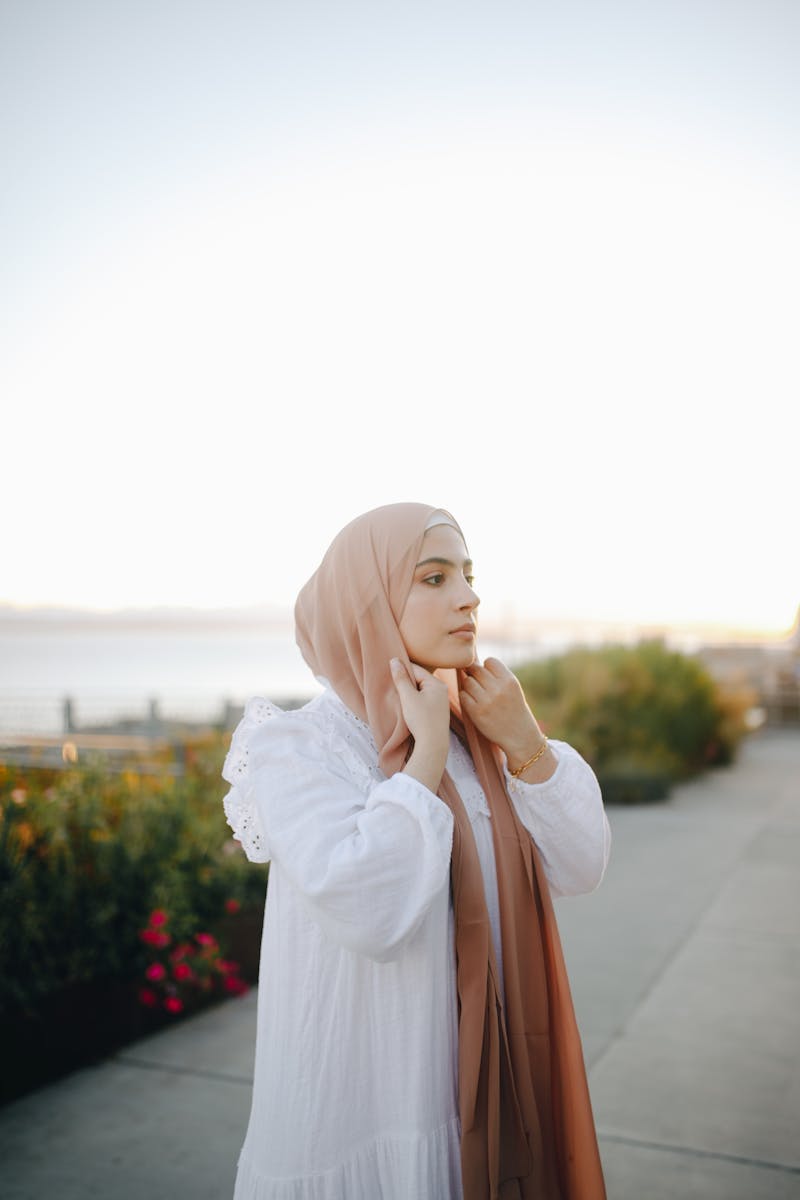 فستان راب محتشم بالزهور